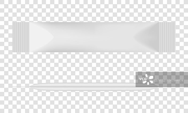 白色空白糖包装模板图片素材