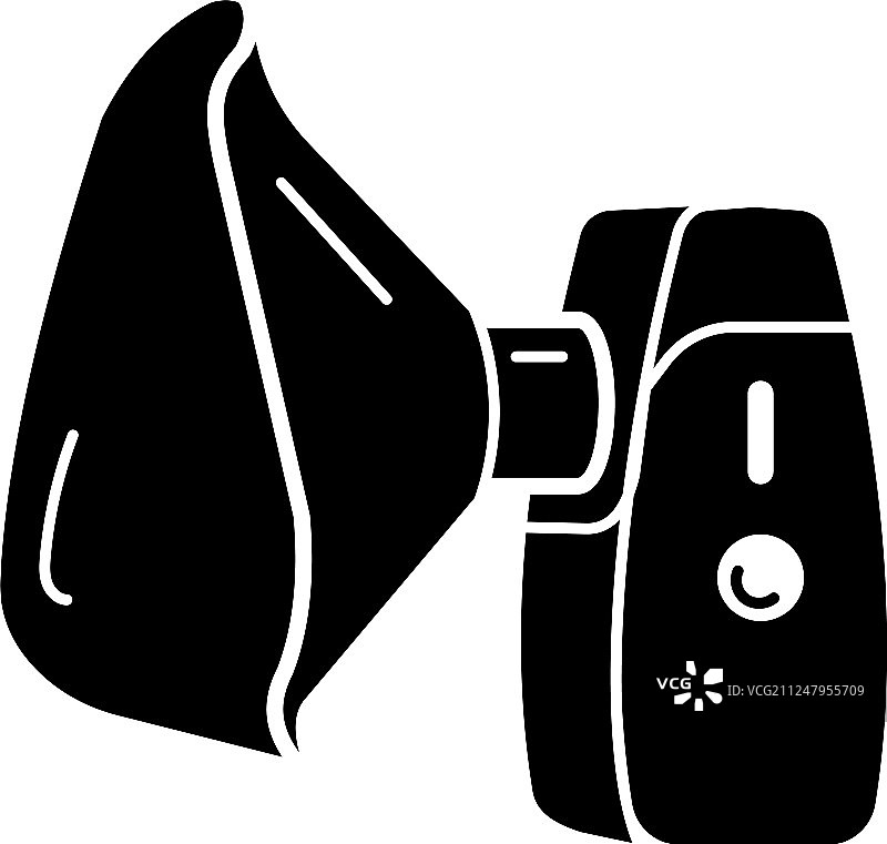 吸入器工具图标（简约风格）图片素材