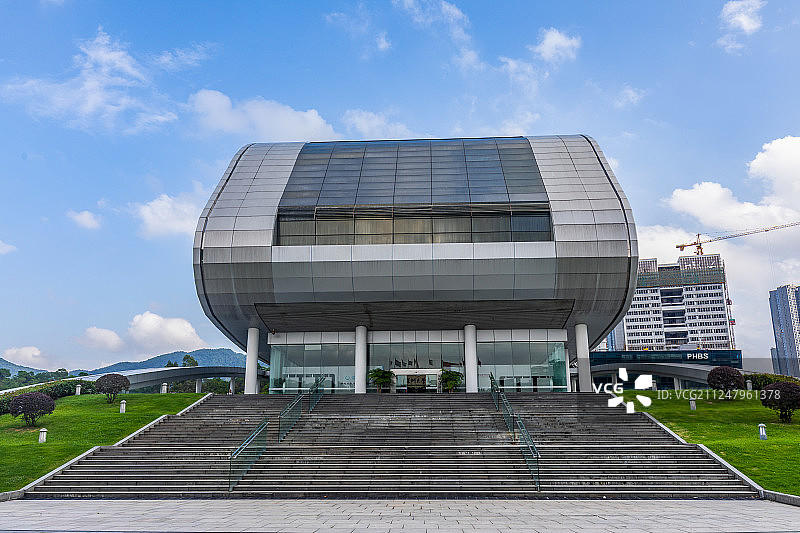 深圳西丽大学城图书馆图片素材