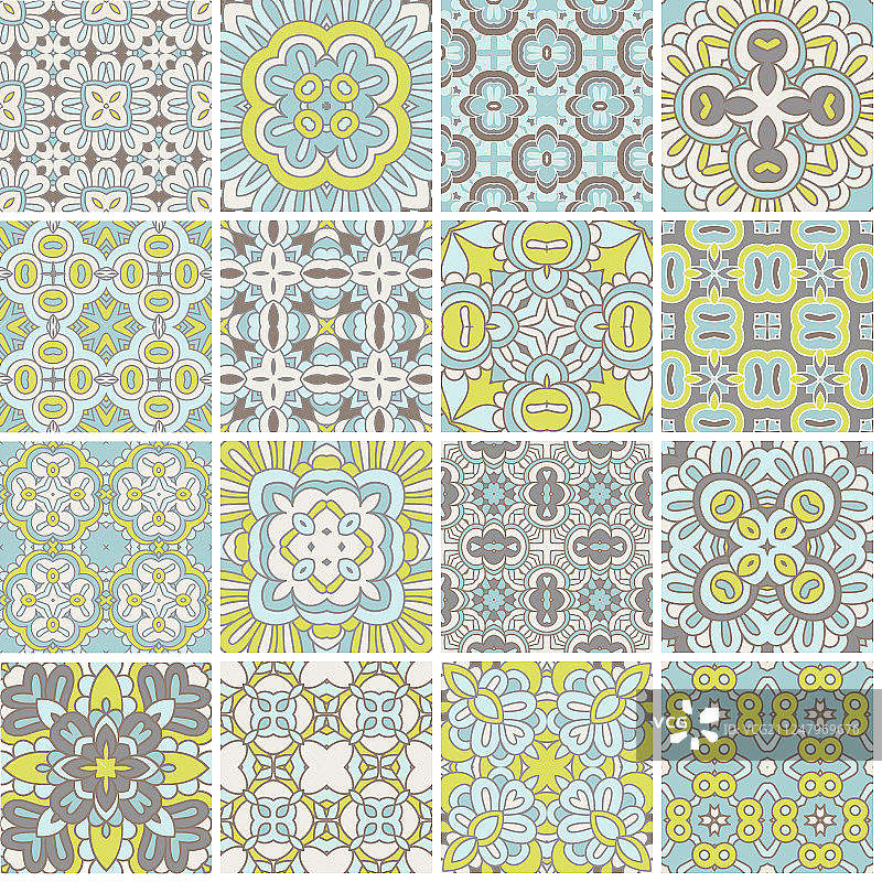 无缝装饰图案合集图片素材