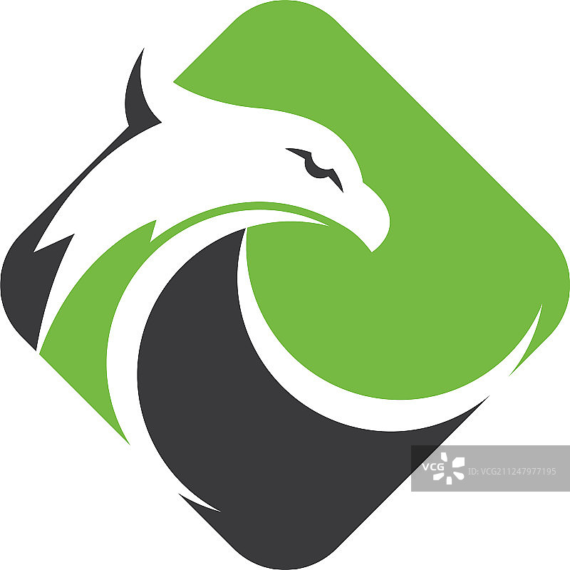 鹰鹰鸟标志模板图片素材