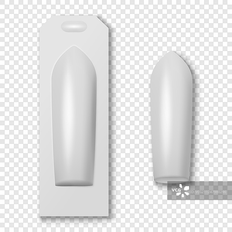逼真白色医用栓剂图片素材