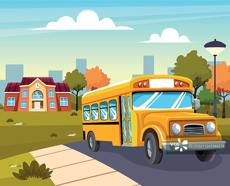 开开心心返校图片素材