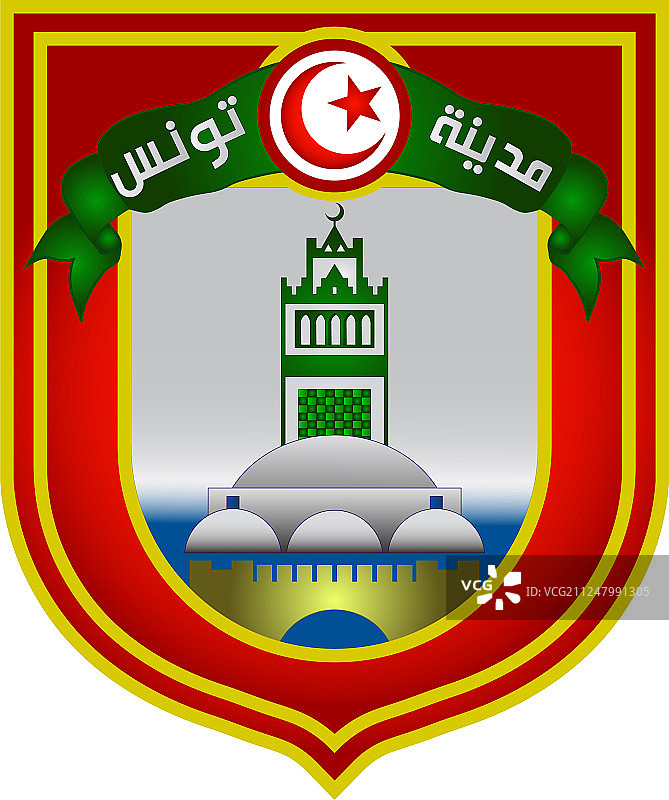 突尼斯市徽图片素材