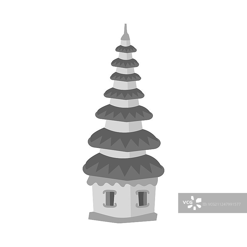 寺庙和地标图标图片素材