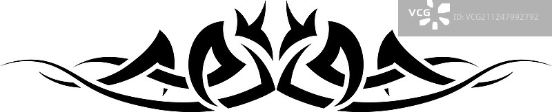 部落纹身图片素材