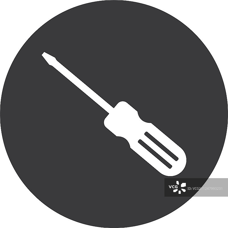 螺丝刀Logo图标设计图片素材