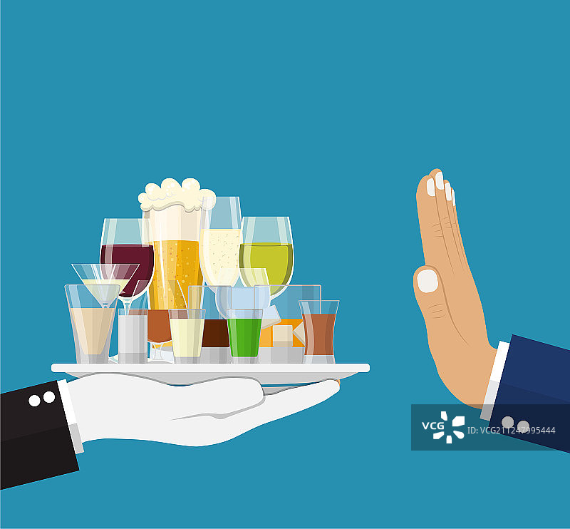 酗酒概念图片素材