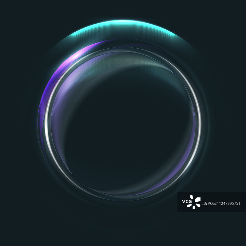 魔法光圈光效图片素材