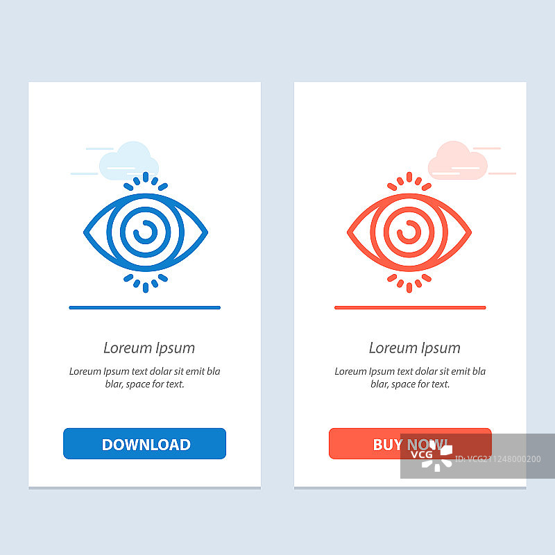 眼睛测试搜索科学蓝红下载图片素材