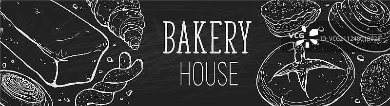新鲜面包海报图片素材