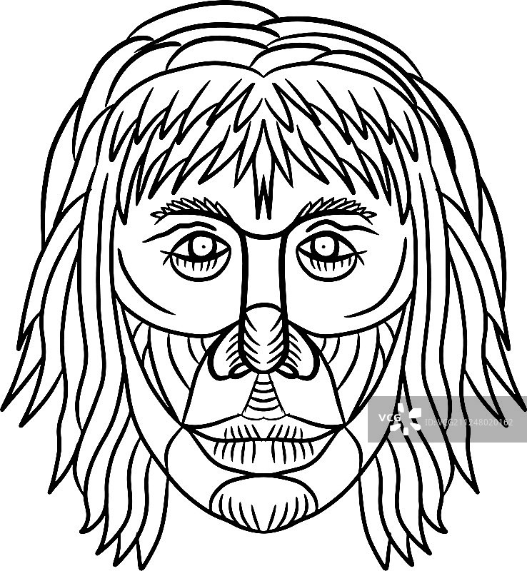 能人正面图图片素材