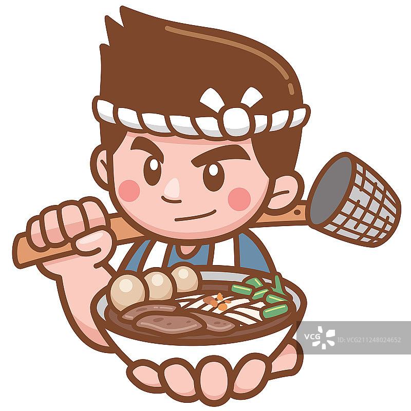 面条厨师图片素材