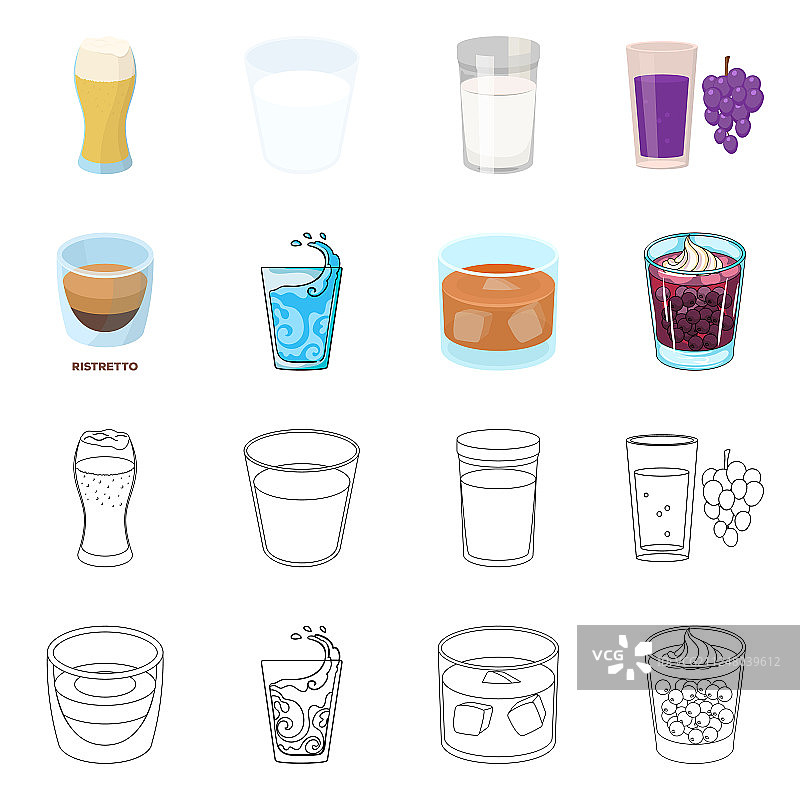 玻璃和透明Logo组合图片素材