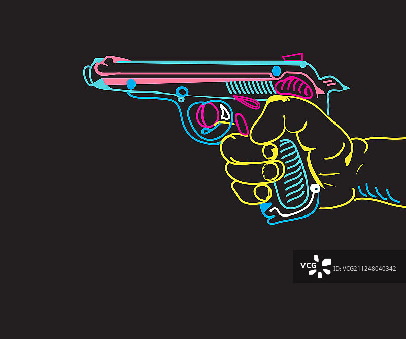 手持枪图片素材