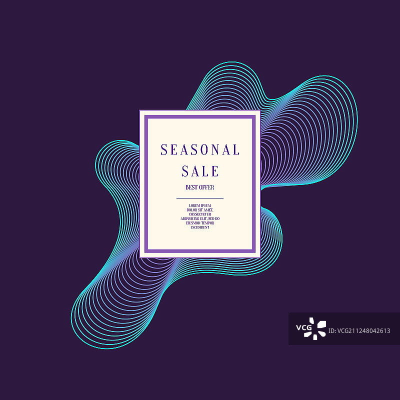 线条形状抽象海报图片素材