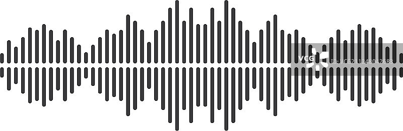 声波脉冲图示Logo图标图片素材