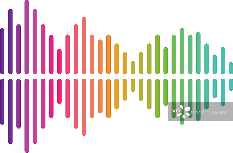 声波脉冲图示Logo图标图片素材