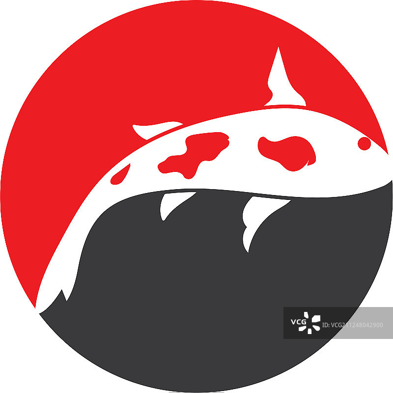 锦鲤标志图片素材