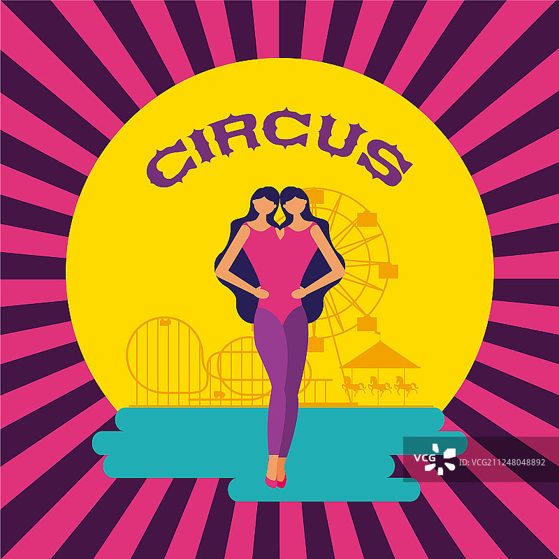 马戏团的游乐园图片素材