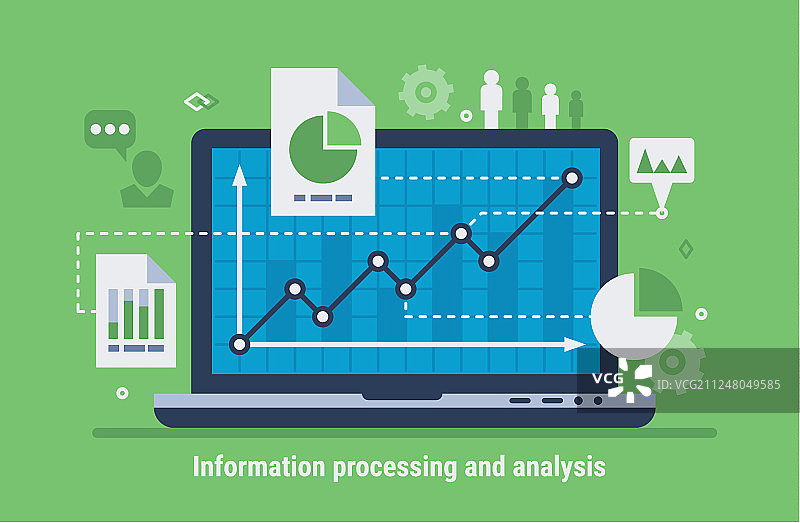 信息处理与分析图片素材