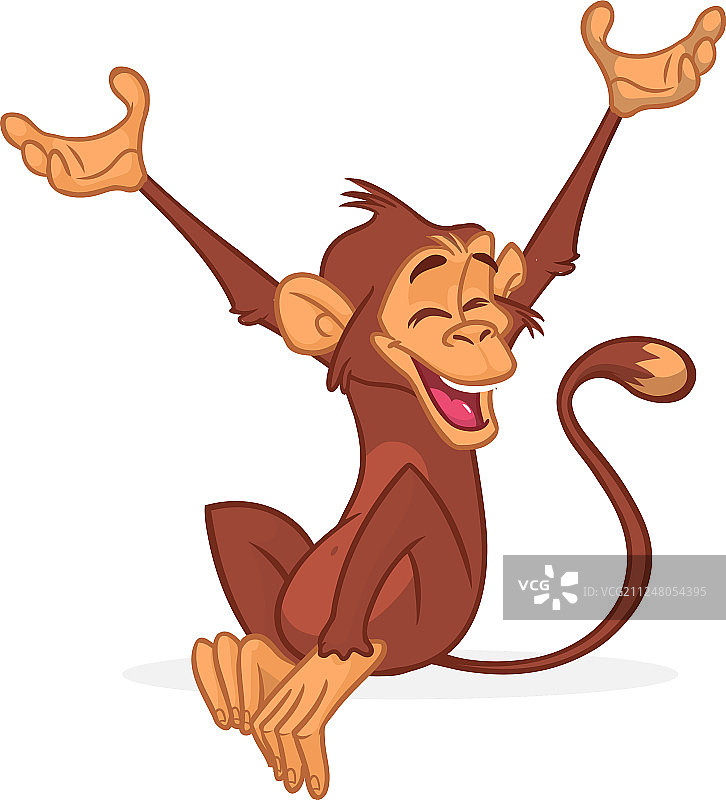 可爱的黑猩猩猴子图片素材