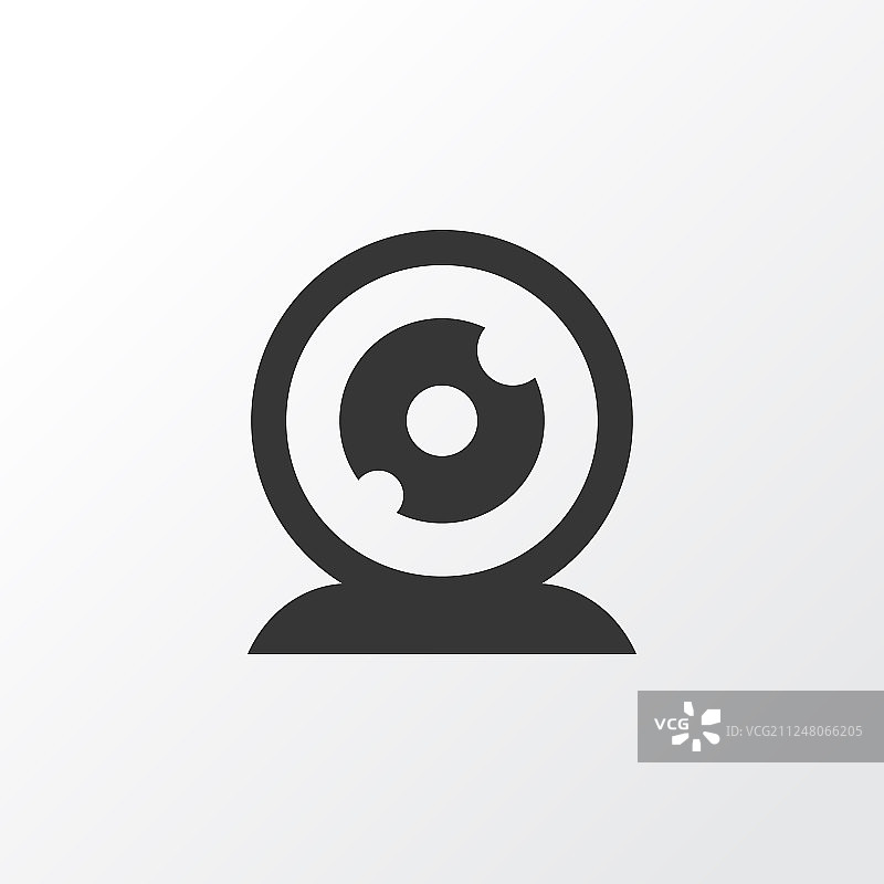 网络摄像头图标符号优质隔离图片素材