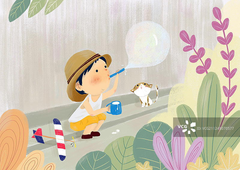 夏日午后图片素材