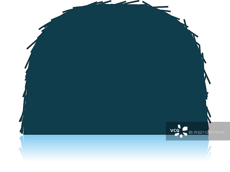 干草堆图标图片素材