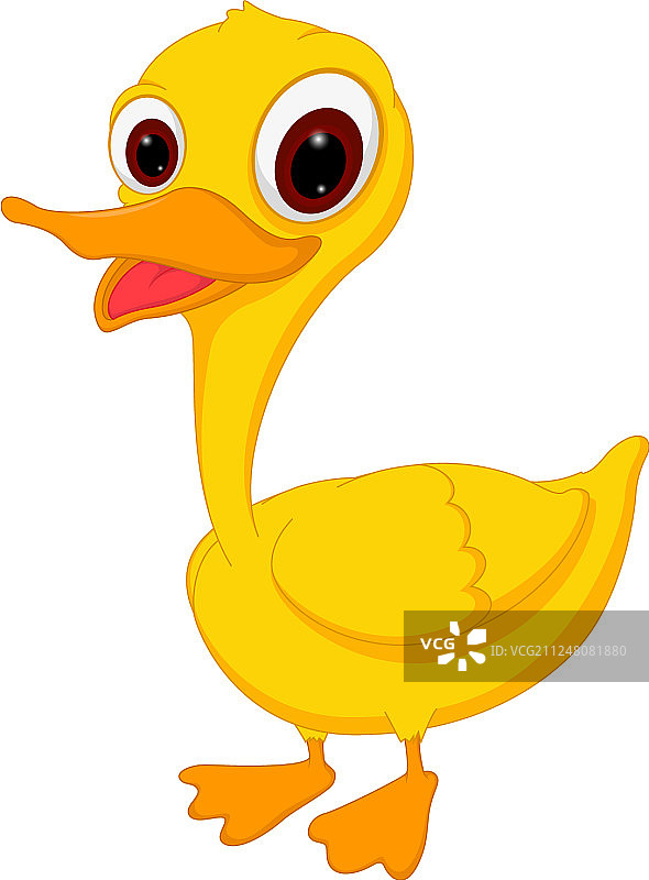可爱卡通鸭子图片素材