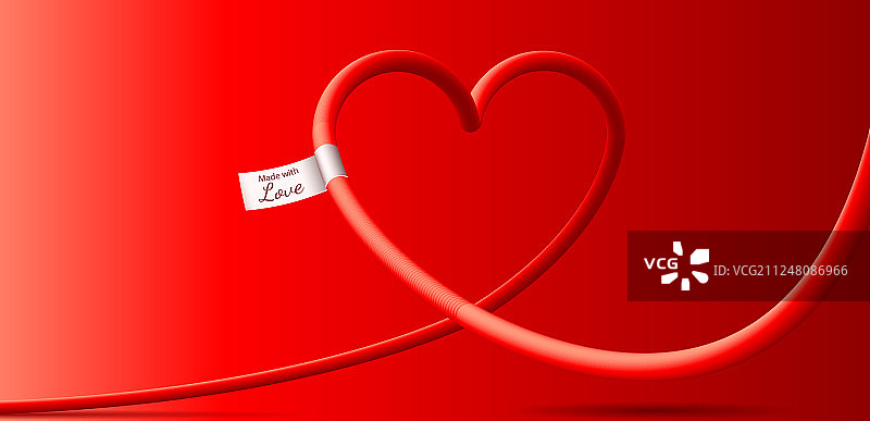 爱心标签背景图片素材