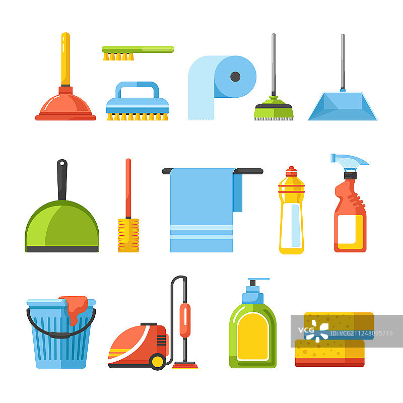 清洁工具图标：刷子图片素材