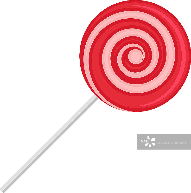 红白螺旋圆形棒棒糖图片素材