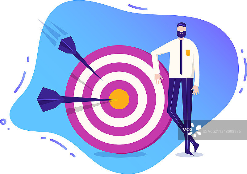 商务风格化人物图片素材