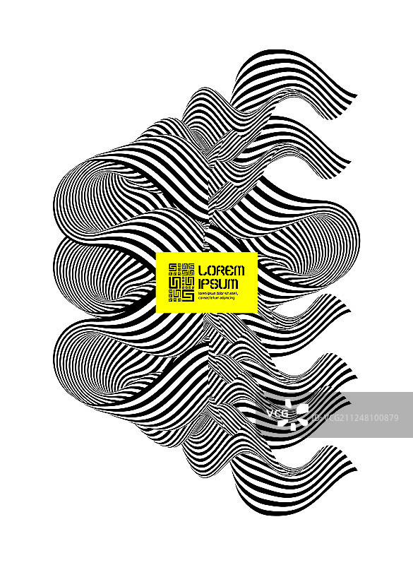 黑白光学设计图案图片素材