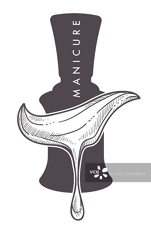 美甲指甲油图片素材