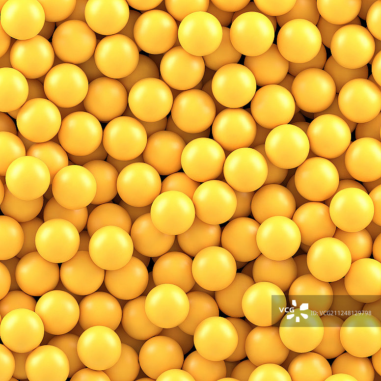 黄色球体背景图片素材