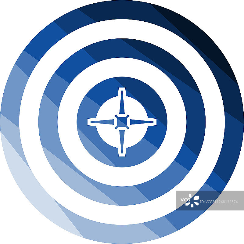 靶心飞镖图标图片素材