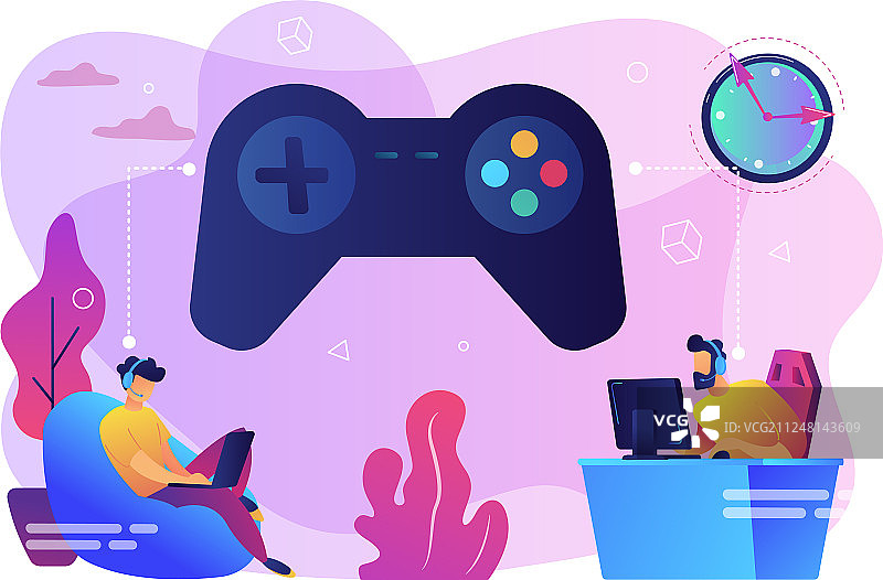 游戏障碍概念图片素材