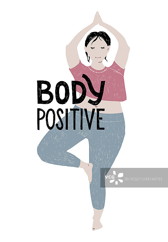 美丽的加大码身材女人图片素材