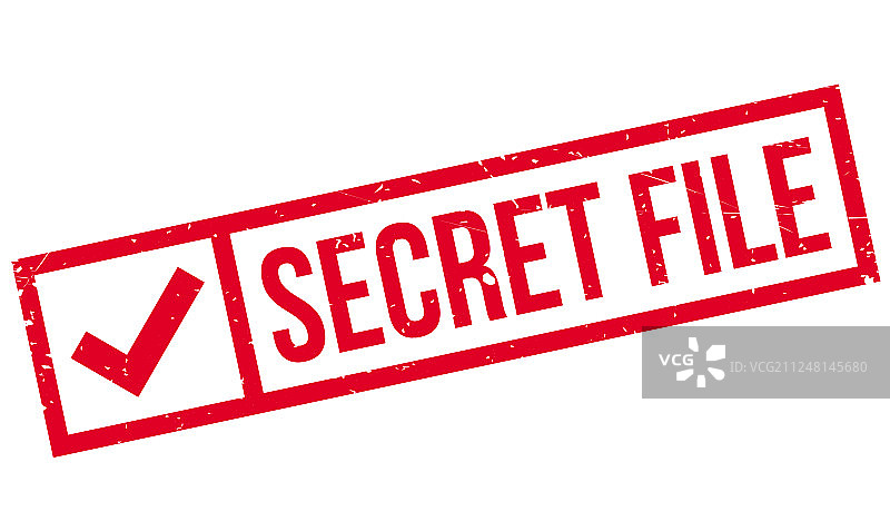 秘密文件印章图片素材