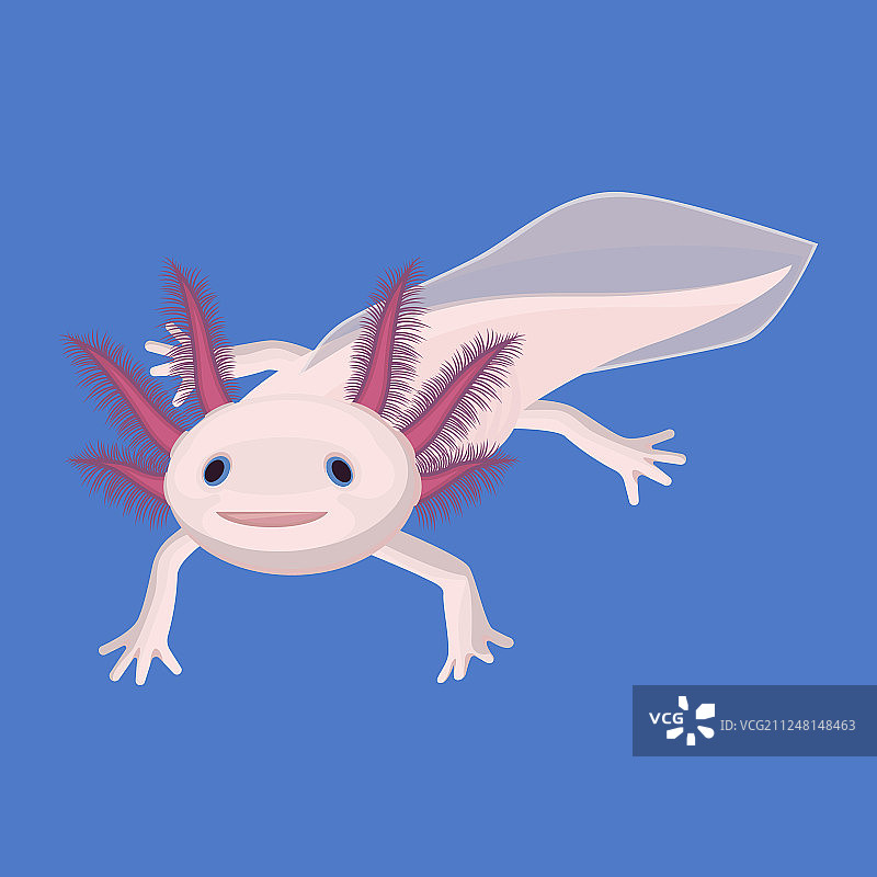 粉色六角恐龙，四肢白色背景图片素材