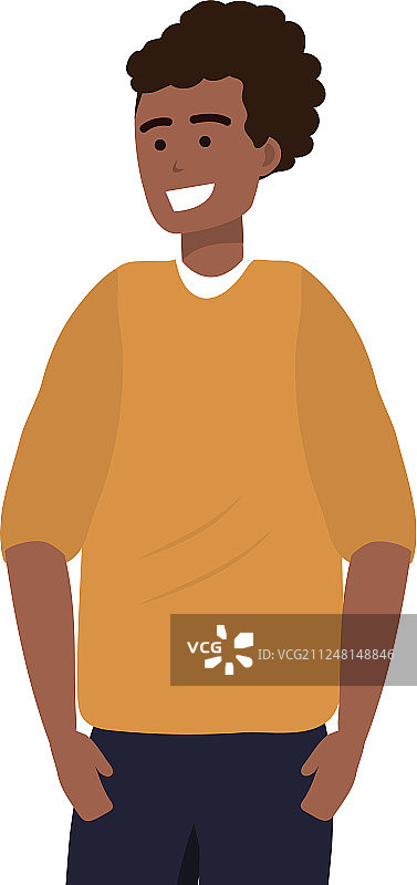 千禧一代的时尚服装肖像照图片素材