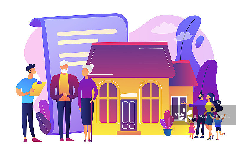 退休产业规划概念图片素材