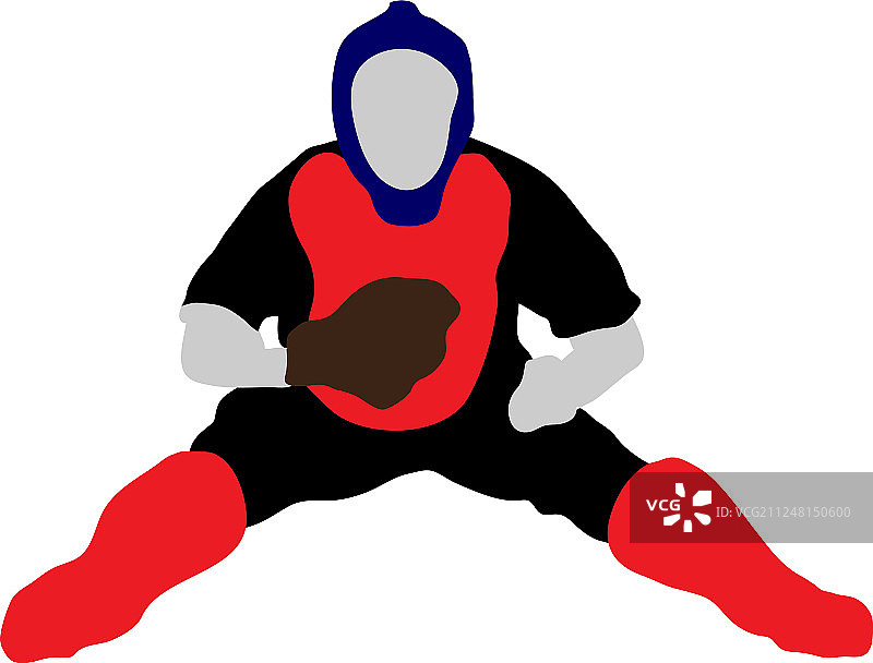 棒球剪影图片素材