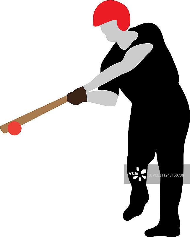 棒球剪影图片素材