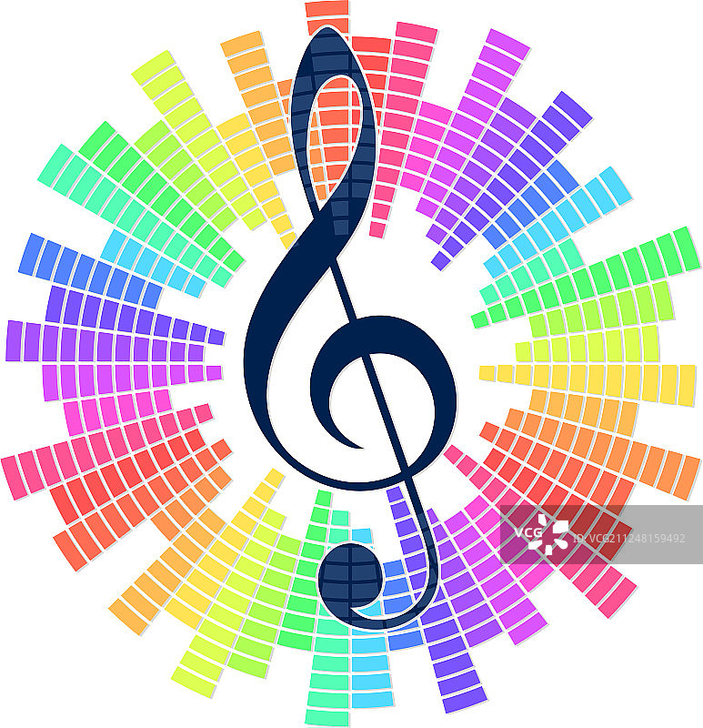 带音阶的音乐符号图片素材