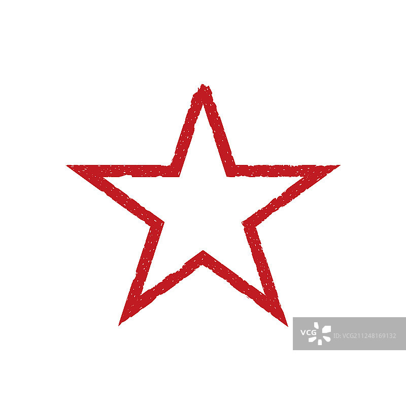 红色Grunge风格的心形图案图片素材