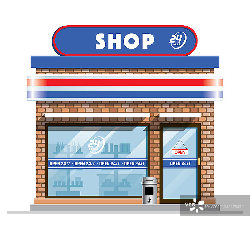 小型便利店图片素材