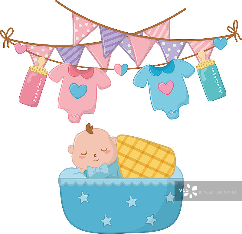摇篮里的睡眠图片素材